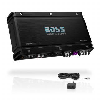 BOSS Audio OX3KD Onyx Model 3000ワット高出力モノブロックフルレンジクラスDアンプ(可変ローパスクロ