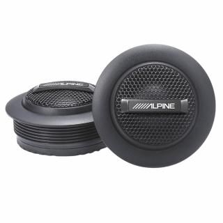 Alpine S-S10TW Sシリーズ 1インチ シルクドーム ツイーターセット