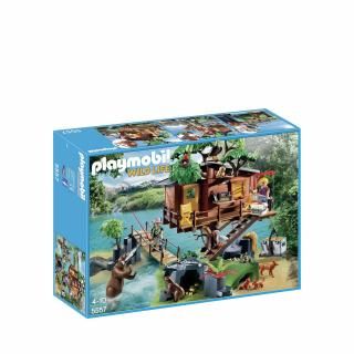 Playmobil プレイモービル アドベンチャー ツリー ハウス ビルディング キット