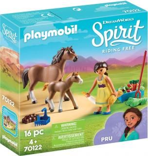 Playmobil プレイモービル スピリット ライディング フリー PRU ウィズ ホース & フォール