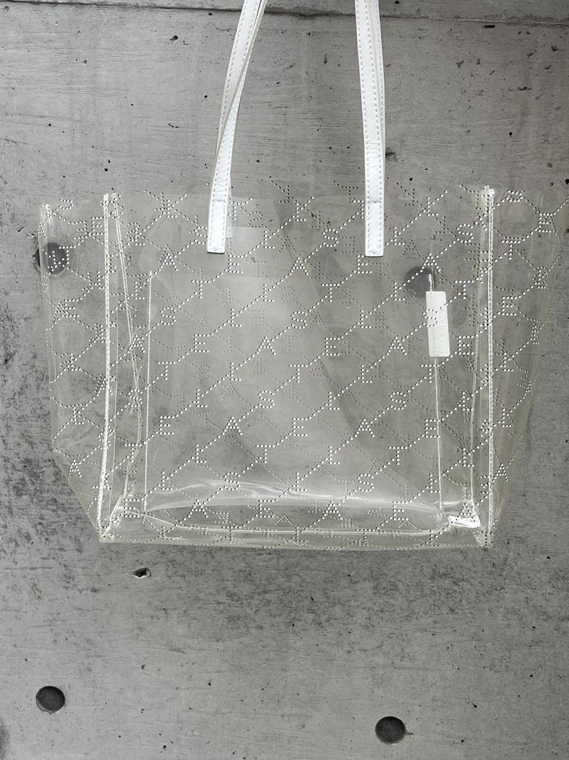 STELLA McCARTNEY monogram clear bag TIMELESS BAGUE