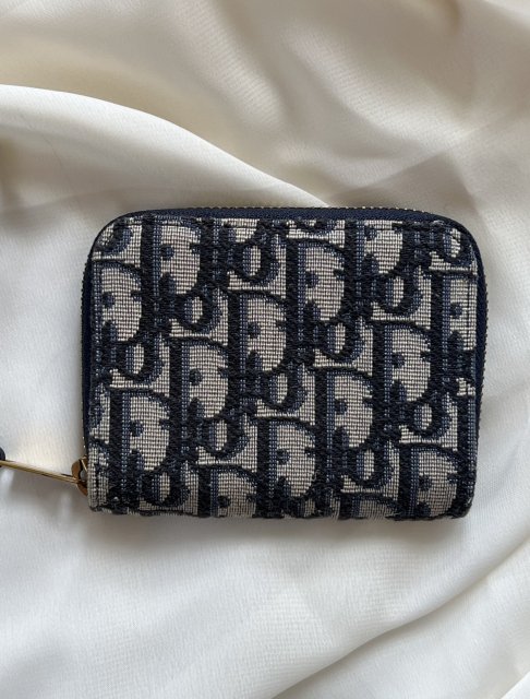 Christian Dior trotter coin case