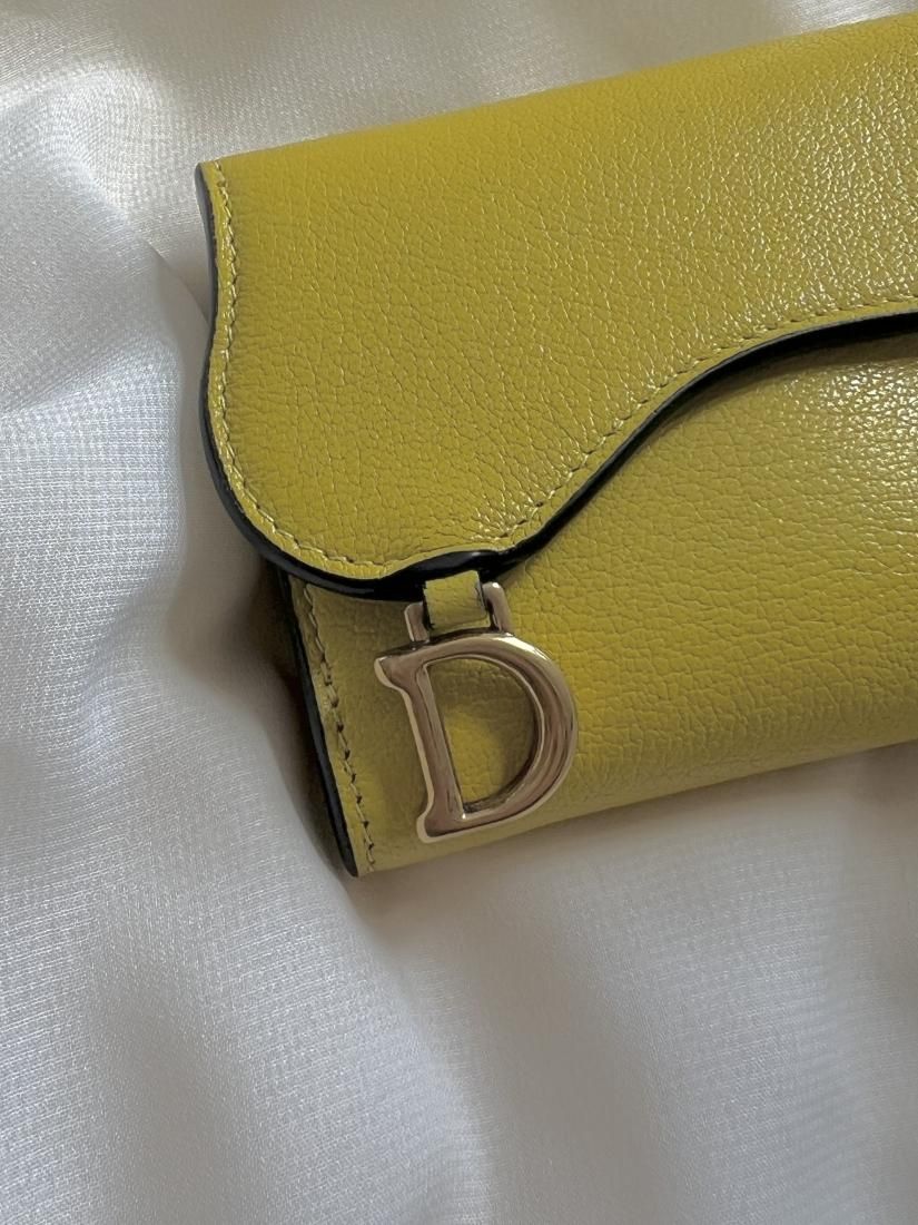 Christian Dior SADDLE ロータスウォレット - TIMELESS BAGUE Christian Dior SADDLE ロータスウォレット - TIMELESS BAGUE