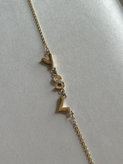 Yves Saint Laurent Paris necklace