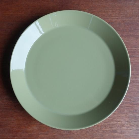 iittala “TEEMA”（オリーブグリーン）プレート（26cm）B - ENN