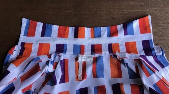 美品 マリメッコ 日本限定品　 Aライン ワンピース マルチカラー 40 美品 マリメッコ 日本限定品 Aライン ワンピース マルチカラー