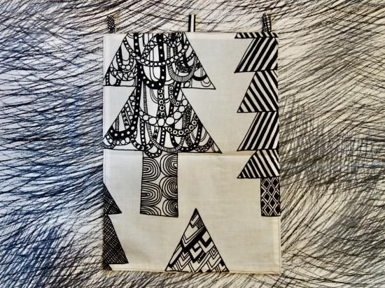 marimekko（マリメッコ）パッチワーク（黒系1）