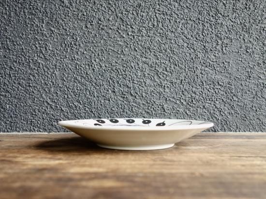ARABIA FINLAND paratiisi プレート 旧ロゴ ヴィンテージ arabia color paratiisi oval plate 21cm 1969-70年