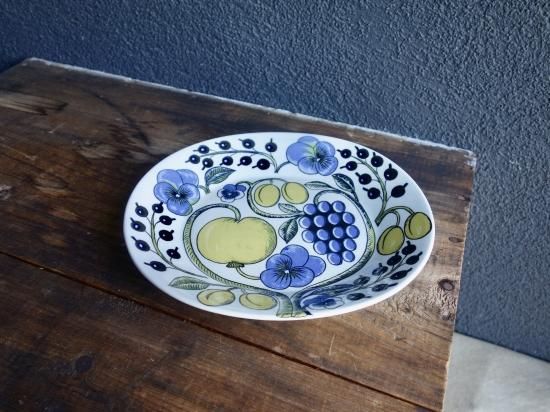 アラビア　初期 オールドパラティッシ　ヴィンテージ　オーバル　プレート　 食器 Arabial パラティッシオーバル ヴィンテージ ARABIA アラビア Old