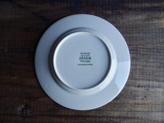 ARABIA vintage ラインデザイン（藍色）プレート（17cm）C - ENN sd
