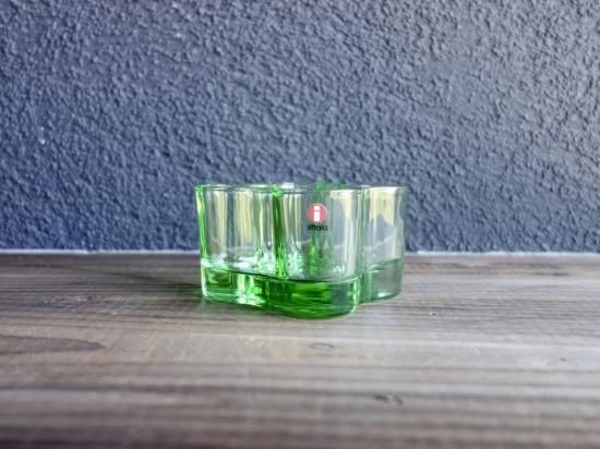 　イッタラ　アルヴァ・アアルト　キャンドルホルダー　グリーン iittala 
