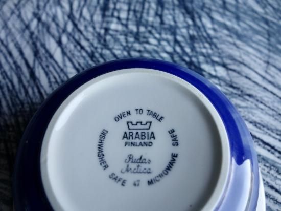 旧ロゴ 北欧 ARABIA プダス アークティカ プレート 21cm 6枚セット 旧ロゴ 北欧 ARABIA プダス アークティカ プレート 21cm 6枚セット