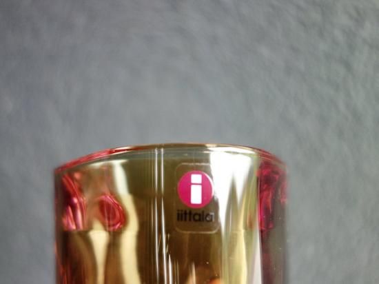 廃盤　イッタラ　Trisトリス キャンドルホルダー　ローズオリーブ iittala 
