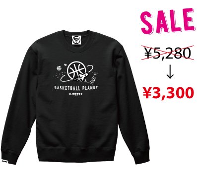 <img class='new_mark_img1' src='https://img.shop-pro.jp/img/new/icons50.gif' style='border:none;display:inline;margin:0px;padding:0px;width:auto;' />SW19-001 BASKETBALL PLANET SWEAT
