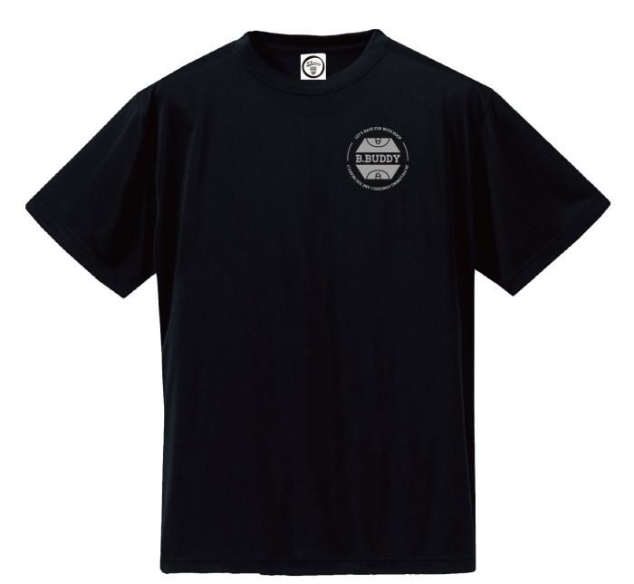 ST24-002 OCTAGON TEE（ブラック） - B.BUDDY