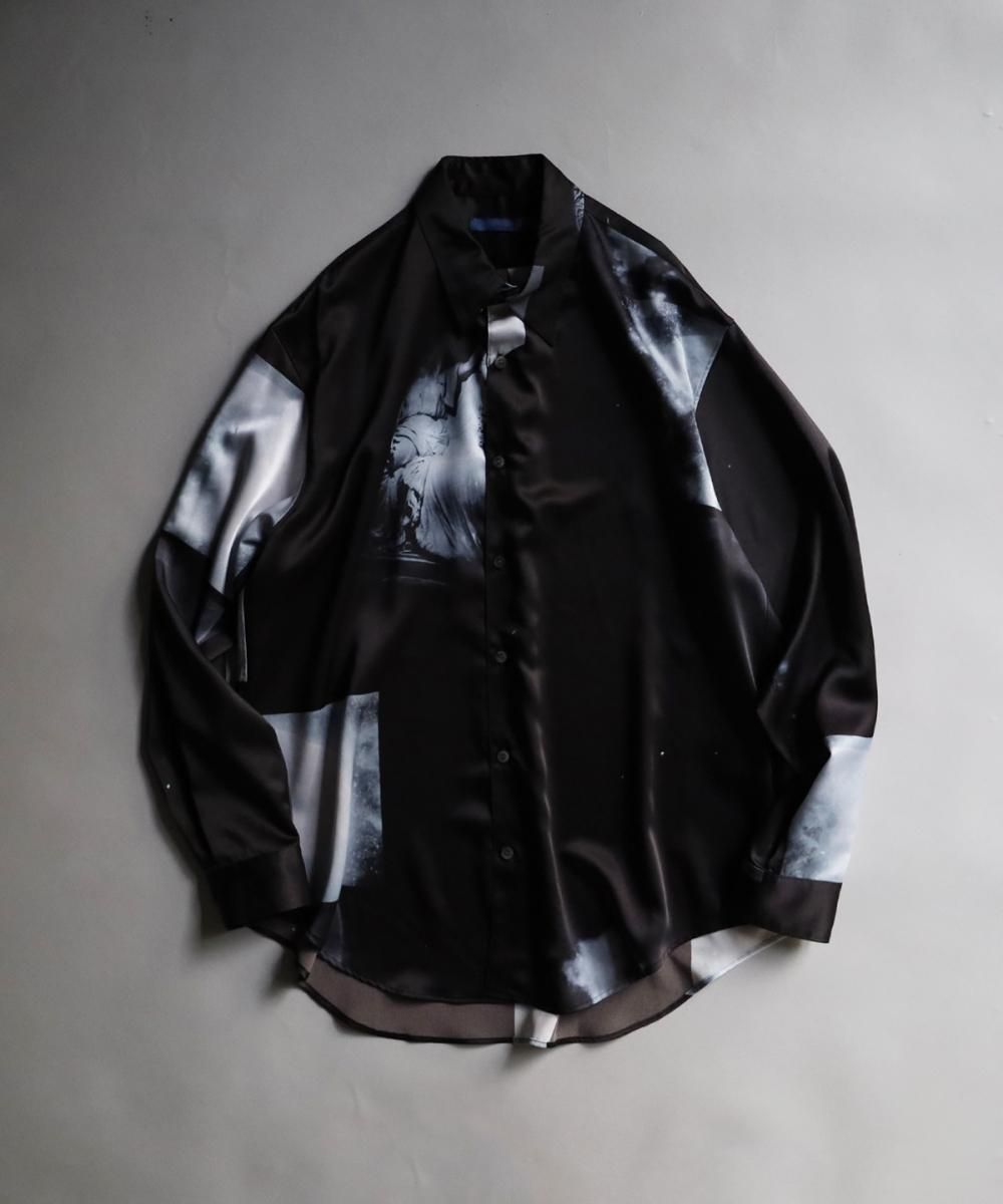 Vision I noisi V' Graphic Shirt / Maiko Haruki - BLACK