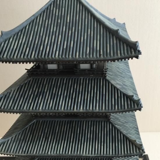 興福寺五重塔【受注製作品】 - 城郭模型製作工房オンラインショップ