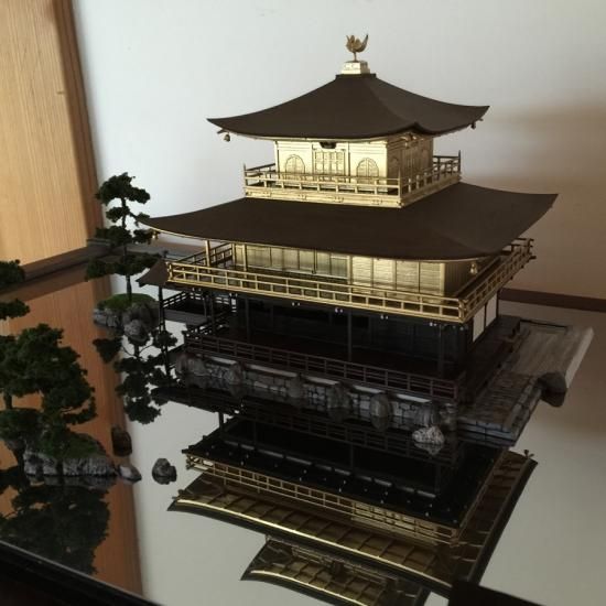 鹿苑寺 金閣【受注製作品】 - 城郭模型製作工房オンラインショップ