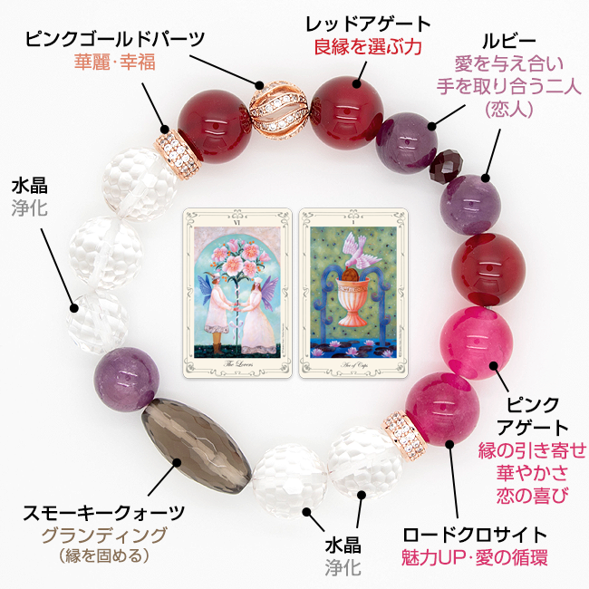相思相愛に導く ステラ タロット恋愛成就ブレスレット ステラ薫子公式 ステラセレクトショップ Stella Select Shop 相思相愛に導く ステラ タロット恋愛成就ブレスレット ステラ薫子公式 ステラセレクトショップ Stella Select Shop