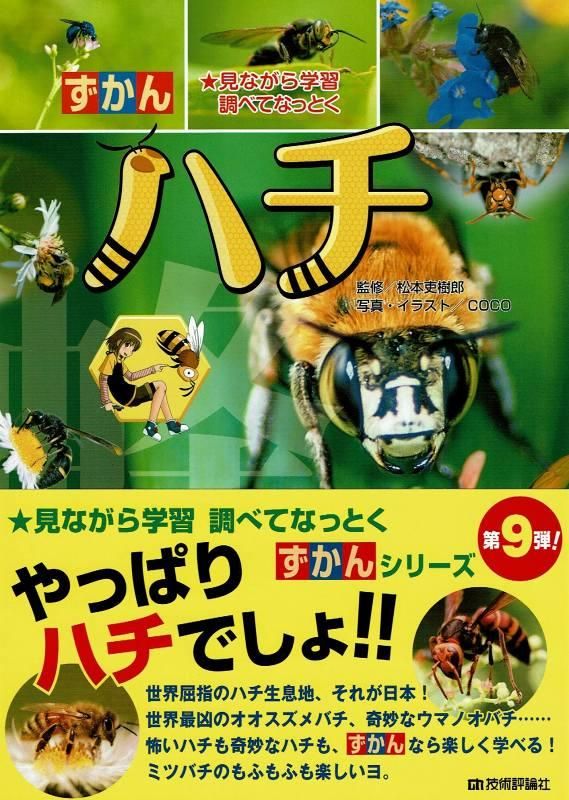 ずかん ハチ松本吏樹郎 監修 Coco 写真 イラスト うみねこ通販