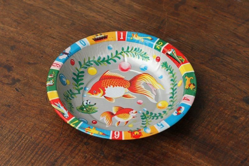 ブリキのお皿 金魚 うみねこ通販