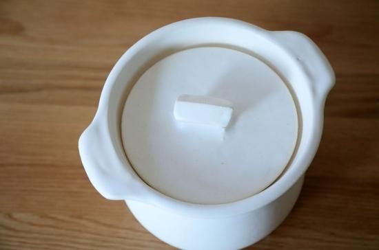 馬場勝文さん ご飯炊き鍋（土鍋）白 3合