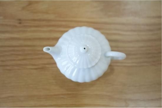 村上　雄一　　白磁茶壺・たまご　新品未使用 村上雄一氏｜用と美を兼ね備えた卵殻茶壺（丙） | 茶禅草堂