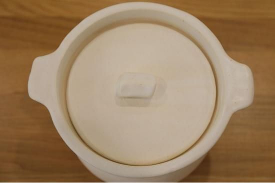 馬場勝文　ご飯炊き鍋(3合・黒色） 馬場勝文さん ご飯炊き鍋（土鍋）白 3合