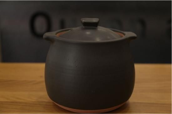 馬場勝文 スープポット(黒） （大） - queen and the chair