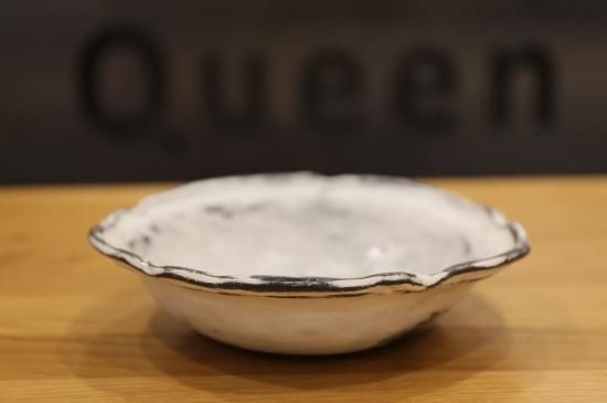 長浜由起子　アンティカ　プレート　作家さん　器　一点物　ケーキ皿　アンティーク皿 長浜由起子 アンティカ プレート 作家さん 器 一点物 ケーキ皿