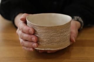 野田里美　茶碗　抹茶碗　銀彩　食器　グラス　コップ　作家　現代作家　陶芸家 野田里美茶碗抹茶碗銀彩食器グラスコップ作家現代作家陶芸家