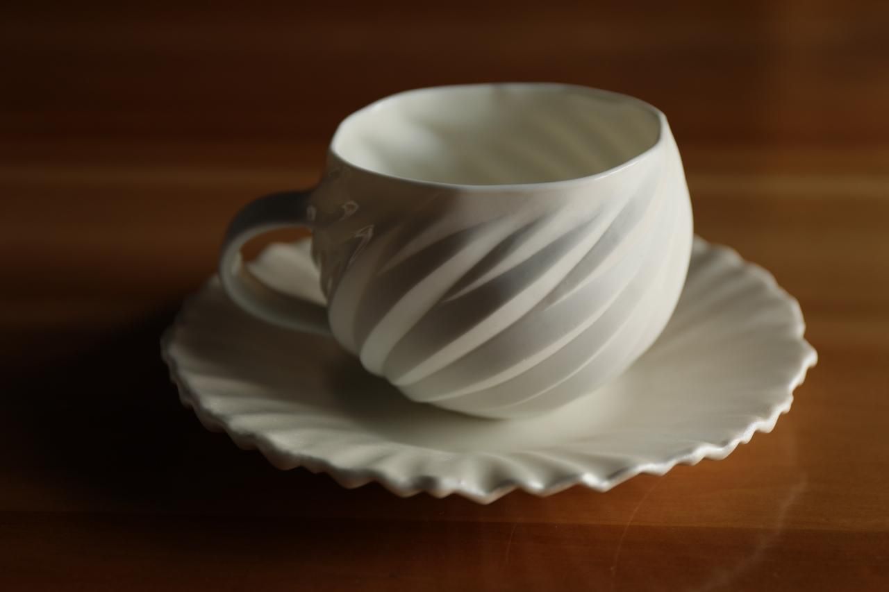 近代陶磁器 茶道具 高橋奈己「白磁茶器 」共箱 高橋 奈己 白磁展 | 柿傳ギャラリー