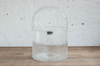 Nuutajarvi [sargasso] Vase with Handle ( Clear ) / ̡ [륬å] Хåȥ( ꥢ ) 