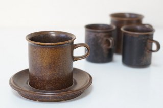 Arabia [Ruska] Coffee Cup & Saucer (L size) / ӥ [륹] ҡåס (L)