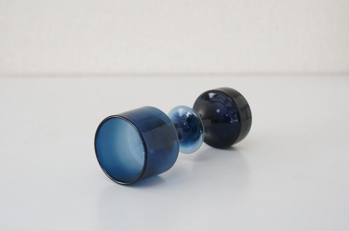 Nuutajarvi [KF245] Kaj Franck Vase (Navy)/ ヌータヤルヴィ