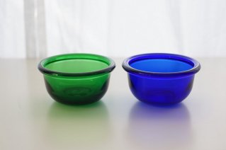 Nuutajarvi [Luna] GlassBowl (Green) / ヌータヤルヴィ [ルナ] カイフランク ガラスボウル (グリーン)