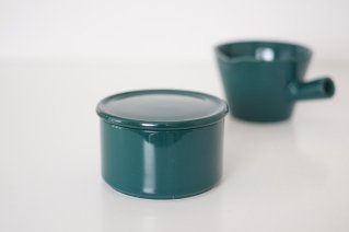 Arabia [Kilta] IS Model Jar with LID (Green) /ӥ [륿] ISǥ Ĥ㡼  (꡼