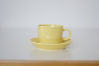 Arabia [Old Teema] Cup&Saucer (Yellow) / ӥ [ɥƥ]  ե åס ()