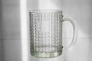 Nuutajarvi [Ruuturitari] Glass Mug (Crear)/ ̡ [롼ȥ꥿] ե 饹ޥ #5611 (ꥢ)