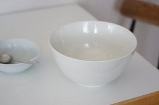 Arabia Bowl L size (White)  / アラビア ボウル Lサイズ (ホワイト)