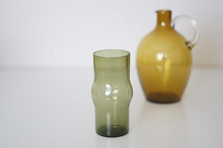 Nuutajarvi [1711] Kaj Franck Tumbler (MossGreen)/ ヌータヤルヴィ