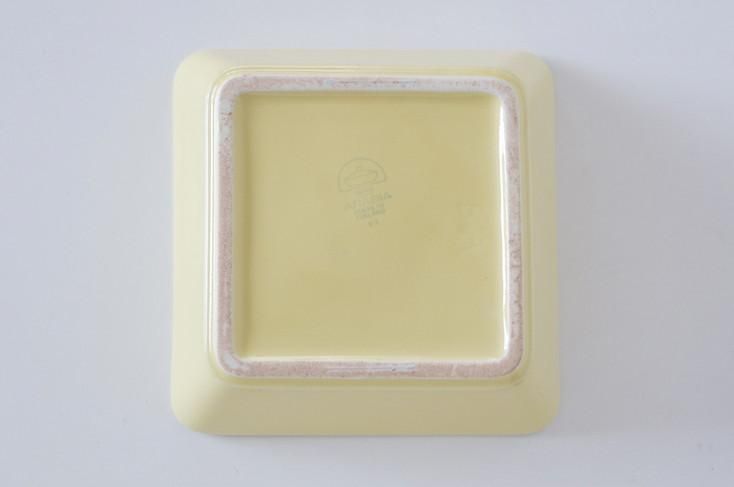 ARABIA（アラビア）ビンテージKilta キルタ スクエアプレートイエロー