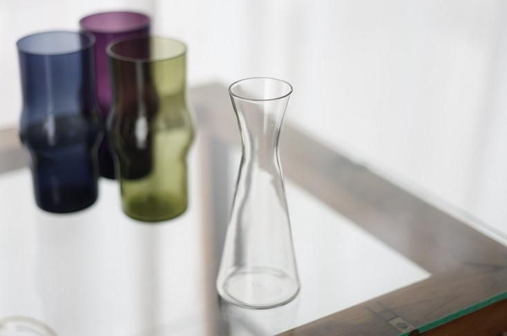 Nuutajarvi [#1541] Kaj Franck GlassVase (Clear