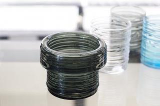 Nuutajarvi [rustica] Vase (Gray) / ̡  [륹ƥ] ե 饹١ (졼)