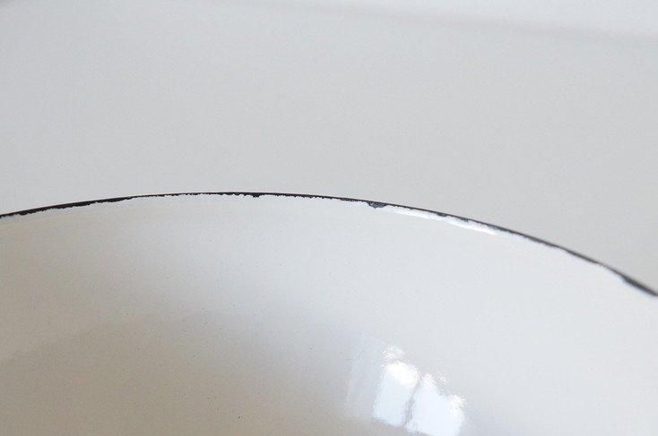 ARABIA FINEL [Enamel Bowl] Kaj Franck (White) / アラビア・フィネル