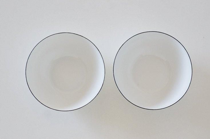 ARABIA FINEL [Enamel Bowl] Kaj Franck (White) / アラビア