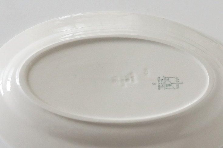 Arabia '30s -'40s OldArabia Oval Plate / アラビア (オールド