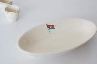 Arabia '30s Oval Deep Plate  / ӥ [ ɥӥ ] Хǥץץ졼ȡN