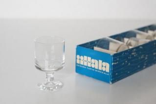 Nuutajarvi [1541] Kaj Franck GlassVase (Yellow