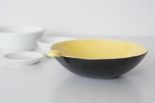 Kupittaan Savi Bowl [Yellow Black] / ԥå󡦥 üդܥ [ޥåȥ֥å] 
